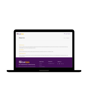 Soursen SEO et Création de Site Web page de about us
